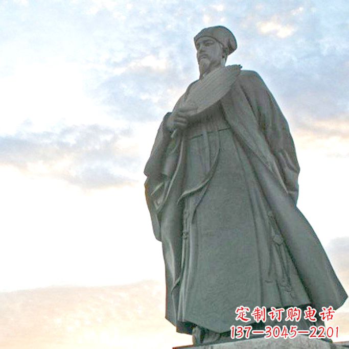 上海诸葛亮雕塑-三国著名历史人物雕像