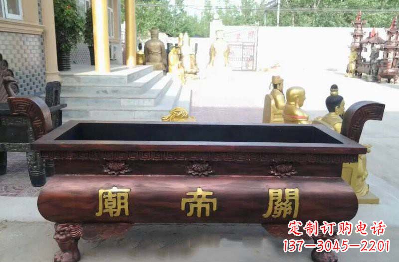 上海铸铜关帝庙香炉