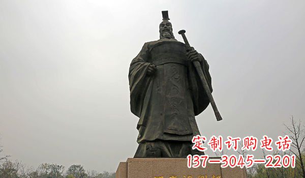 上海铸铜刘邦雕塑