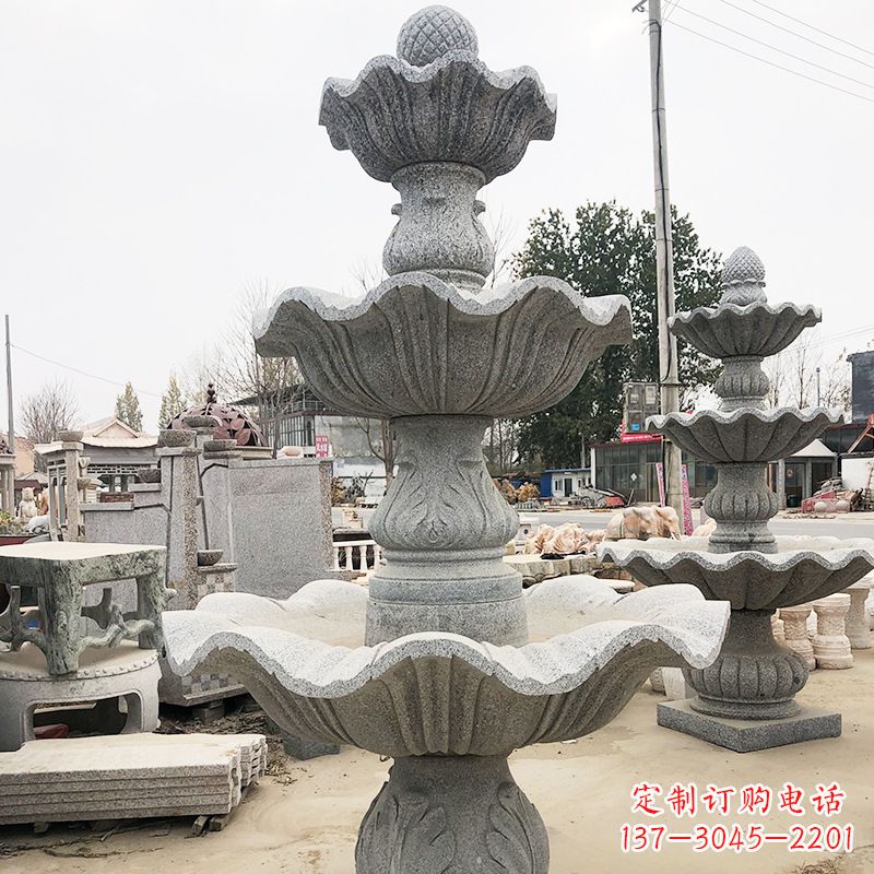 上海自然石雕流水喷泉