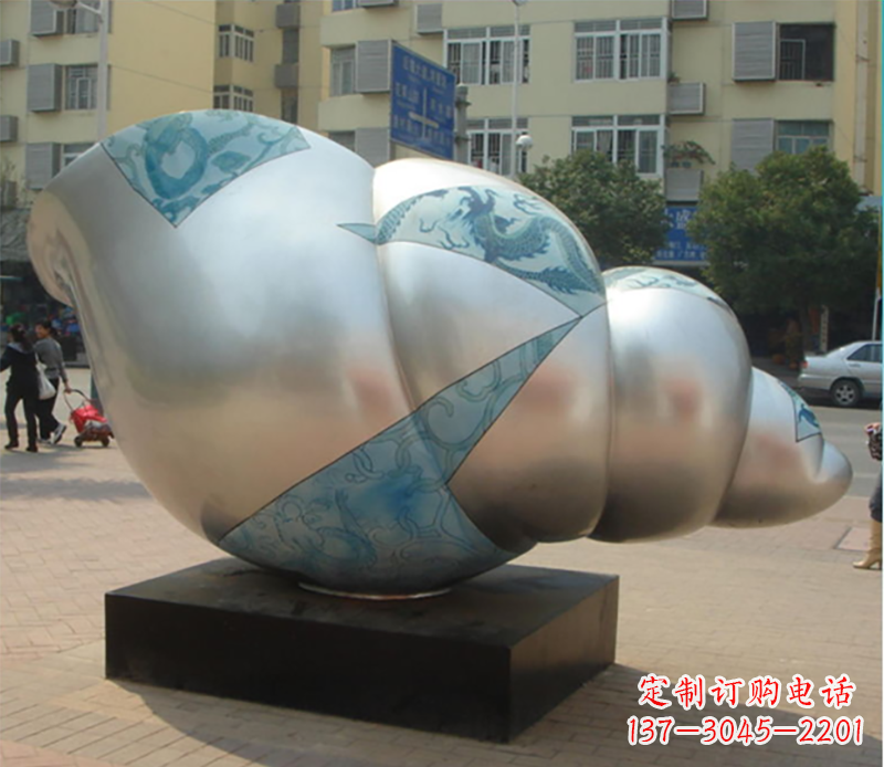 上海海螺雕塑不锈钢
