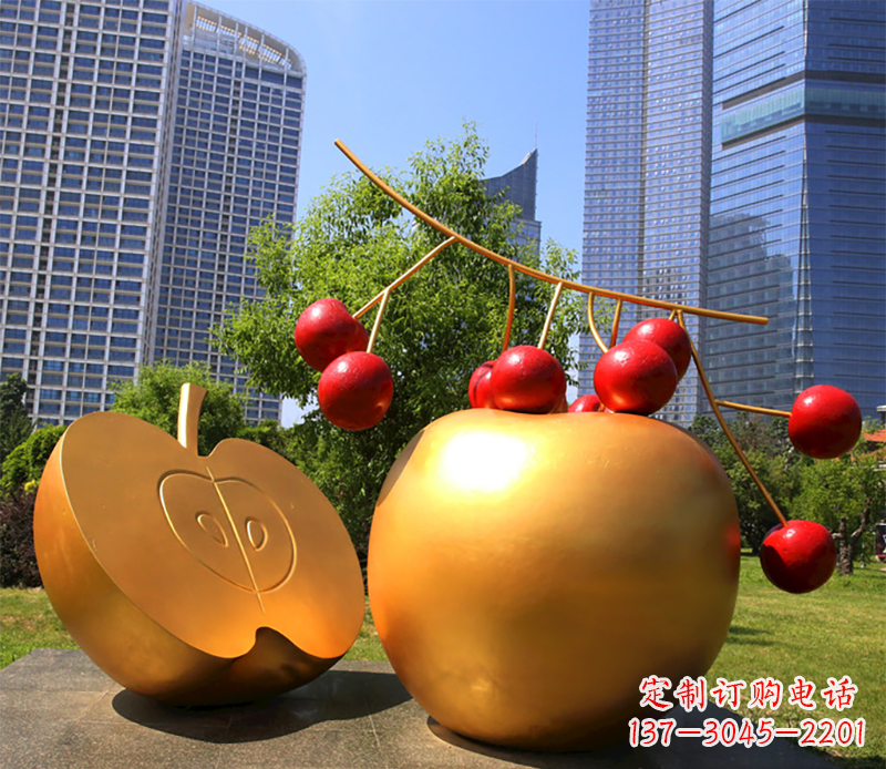 上海户外水果雕塑
