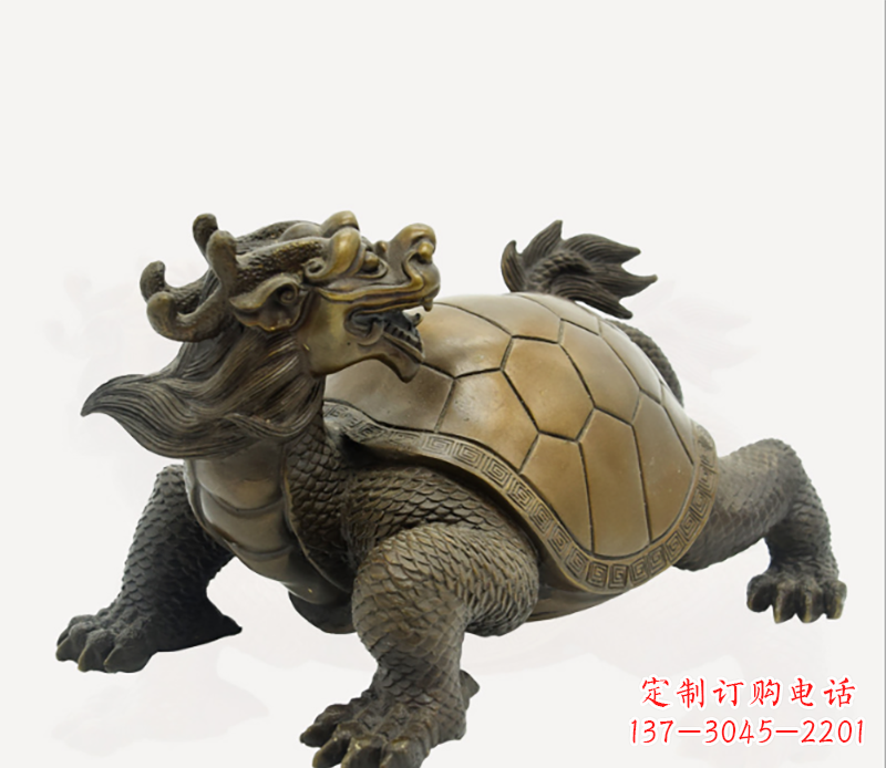 上海招财龙龟铜雕